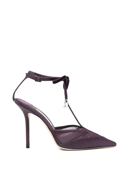  Jimmy Choo Afia Pointed Toe Pumps - Purple 