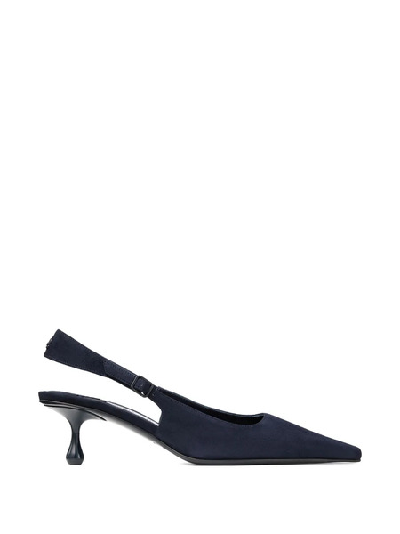  Jimmy Choo Amel Buckle Strap Pumps - Blue 