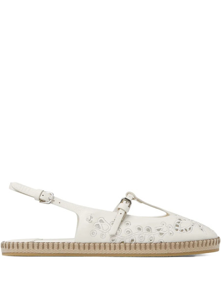  Jimmy Choo Amiee Espadrilles - White 