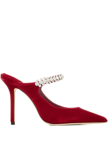  Jimmy Choo Bing Mules - Red 