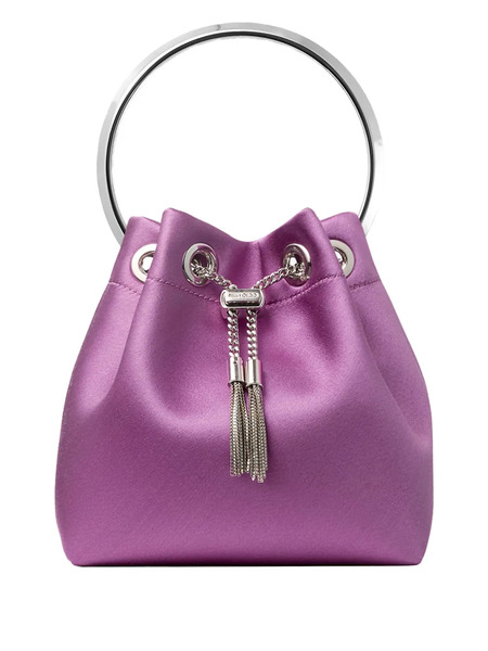  Jimmy Choo Bon Bon Ring-handle Mini Bag - Purple 
