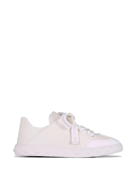  Jimmy Choo Diamond Light Leather Sneakers - Neutrals 