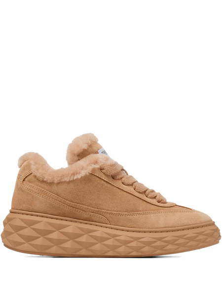  Jimmy Choo Diamond Maxi Sneakers - Brown 