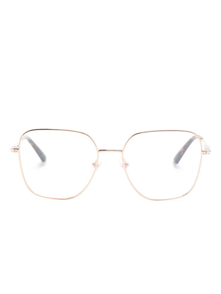  Jimmy Choo Eyewear Oversize-frame Glasses - Pink 