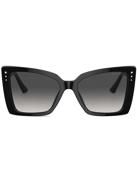  Jimmy Choo Eyewear Square-frame Sunglasses - Black 