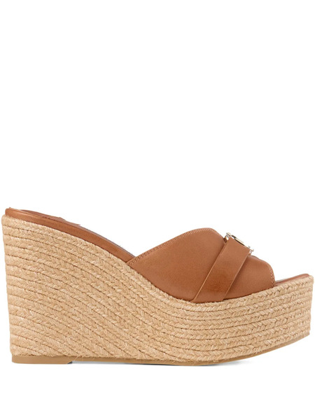  Jimmy Choo Leda Espadrilles - Brown 