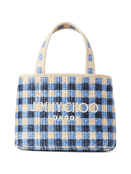  Jimmy Choo Mini Beach Tote Bag - Blue 