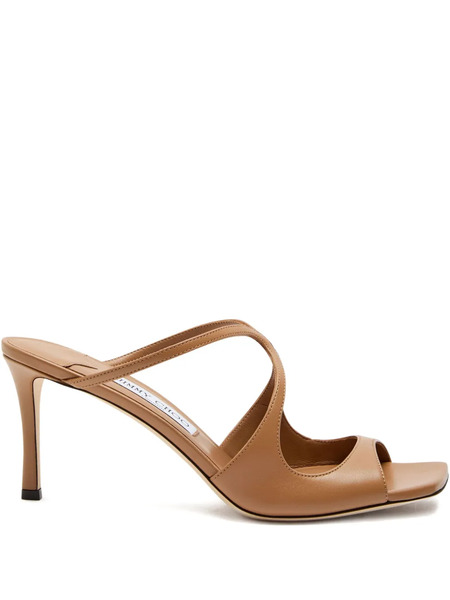  Jimmy Choo 75mm Anise Sandals - Brown 