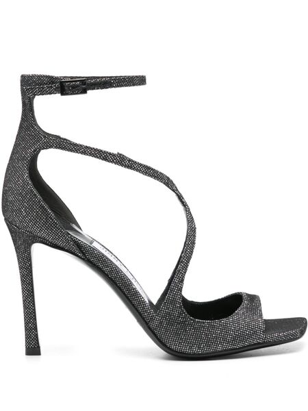  Jimmy Choo 95mm Azia Sandals - Black 