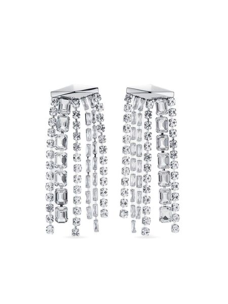  Jimmy Choo Zandra Earrings - Silver 