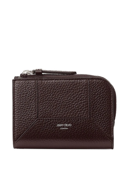  Jimmy Choo Zip-around Leather Wallet - Red 