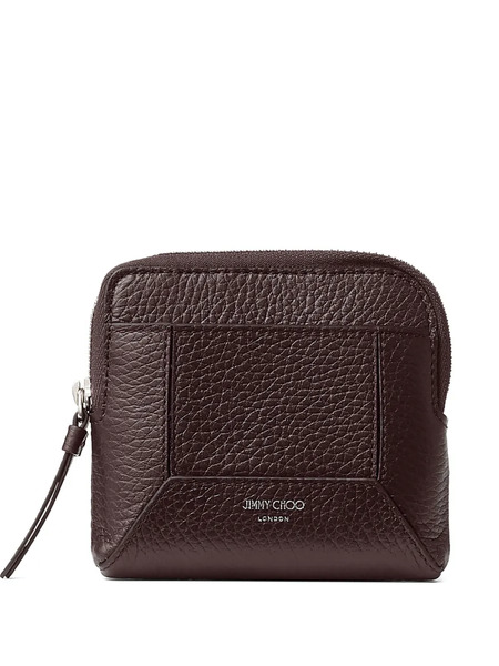  Jimmy Choo Zip-top Leather Wallet - Red 