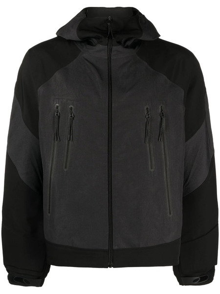  J.lal Armour Padded-panels Ripstop Jacket - Black 