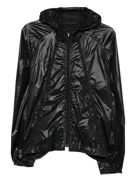  J.lal Hooded Panelled Jacket - Black 
