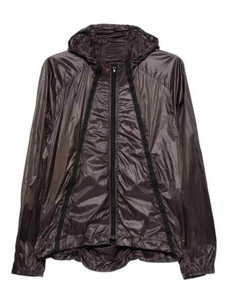  J.lal Hooded Panelled Jacket - Grey 