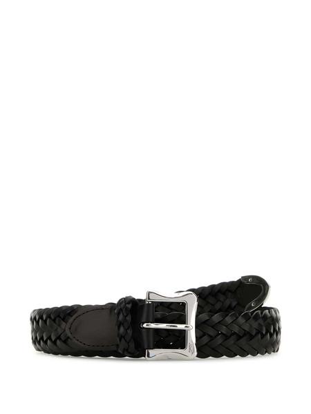  J&m Davidson Braided Belt - Black 