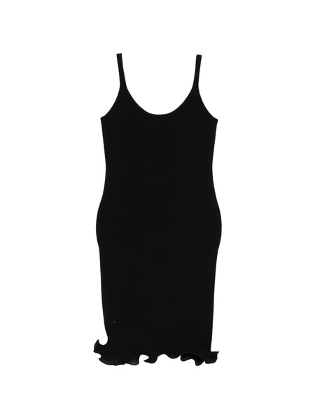  Jnby Budding-hem Mini Dress - Black 