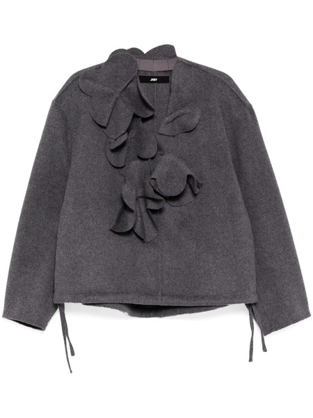  Jnby 3d-pattern Jacket - Grey 