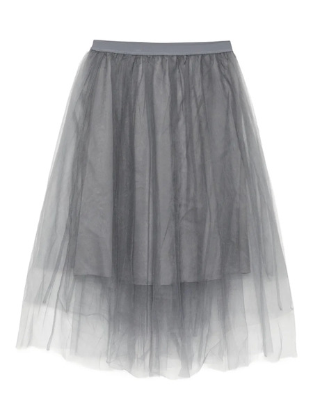  Jnby Double-layer Skirt - Grey 