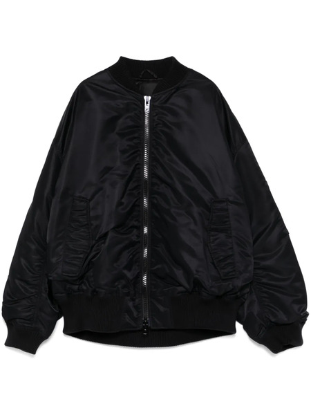  Jnby Down-filling Bomber Jacket - Black 