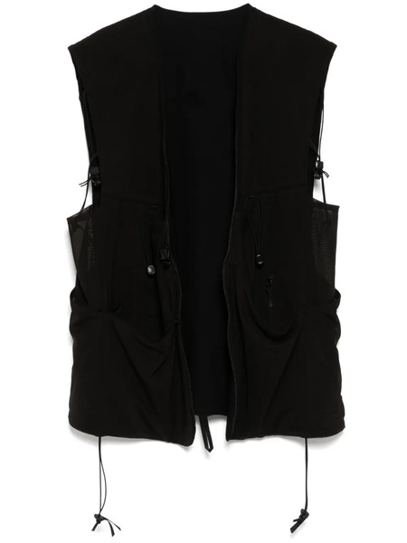  Jnby Drawstring Gilet - Black 