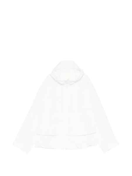  Jnby Drawstring-hem Hooded Jacket - Green 