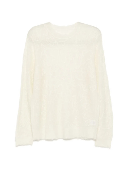  Jnby Embroidered Pullover - Neutrals 