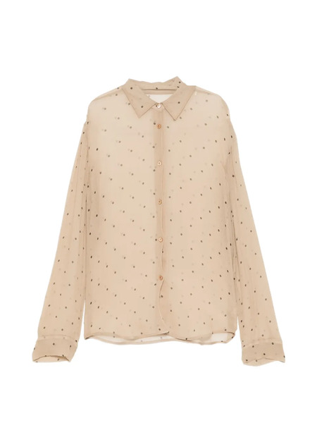  Jnby Polka-dot Shirt - Neutrals 