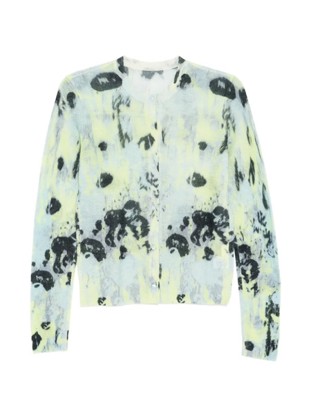  Jnby Printed Cardigan - Blue 