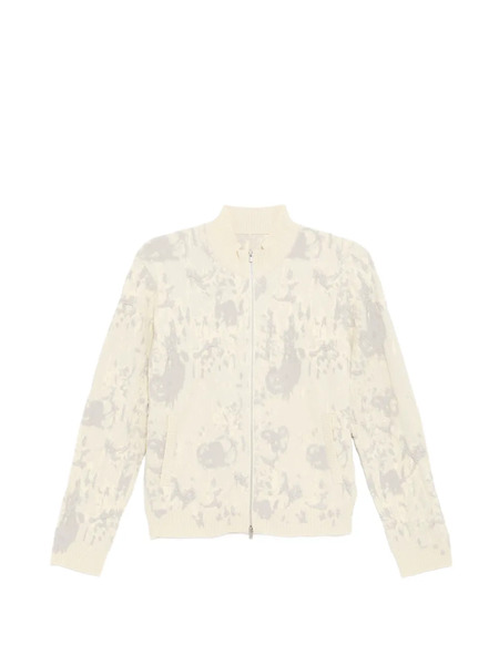  Jnby Printed Cardigan - Yellow 
