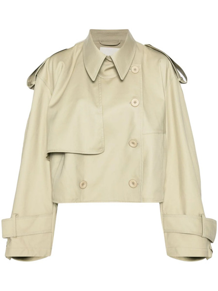  Jnby Single Breasted Coats - Brown 