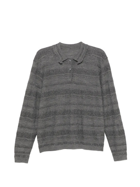  Jnby Striped Sweater - Grey 
