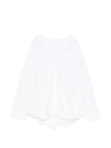  Jnby V-neck Blouse - White 