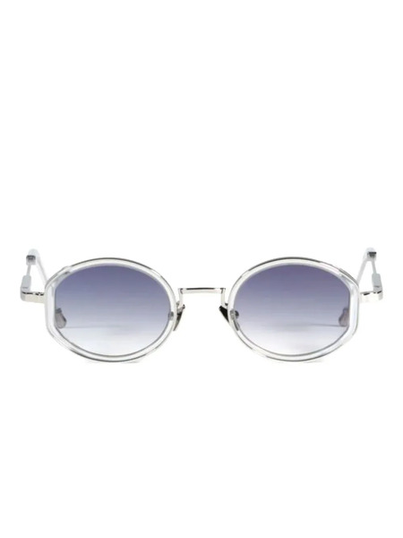  John Dalia Jared Round-frame Sunglasses - White 