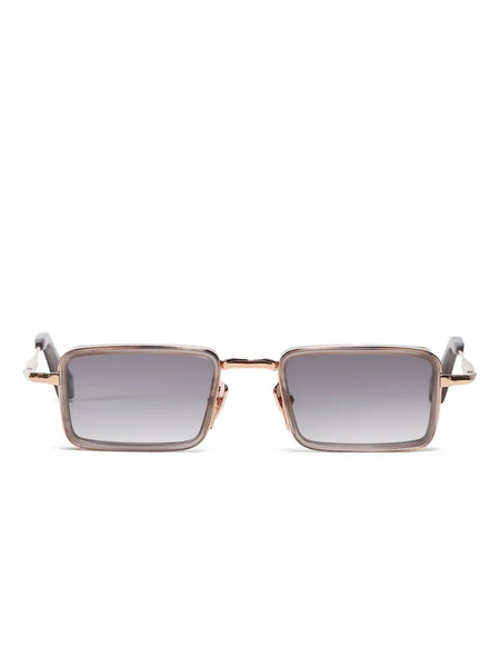  John Dalia Pierce Square-frame Sunglasses - Gold 