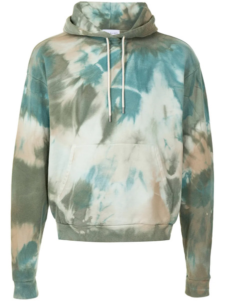  John Elliott Tie-dye Effect Drawstring Hoodie - Multicolour 