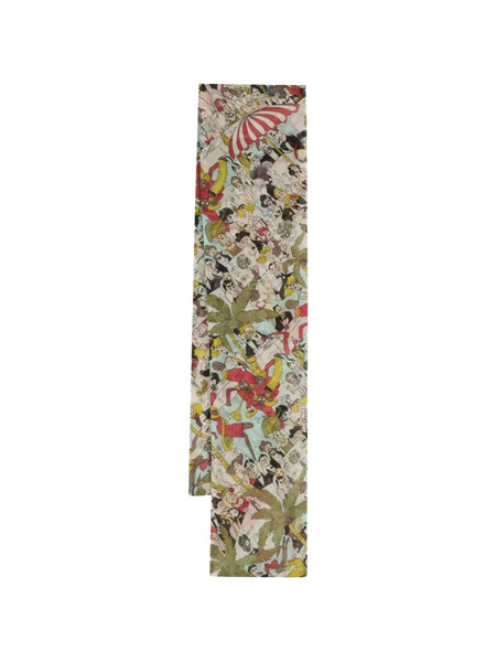  John Galliano Pre-owned Multicoloured Print Scarf - Neutrals 