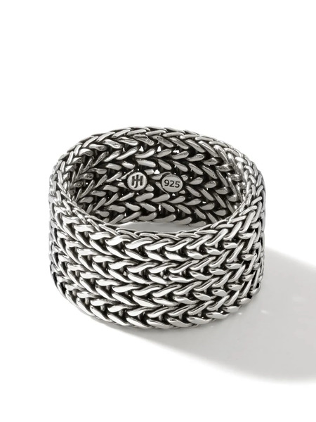 John Hardy Classic Chain 12mm Band Ring - Silver 