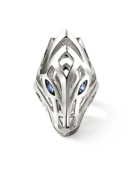  John Hardy Naga Saddle Sterling-silver Ring 
