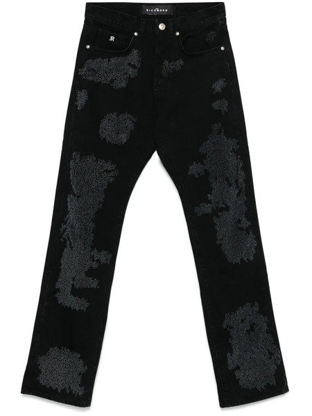  John Richmond Distressed Jeans - Black 