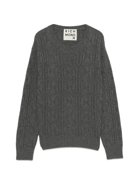  John Richmond Grey Sweater 