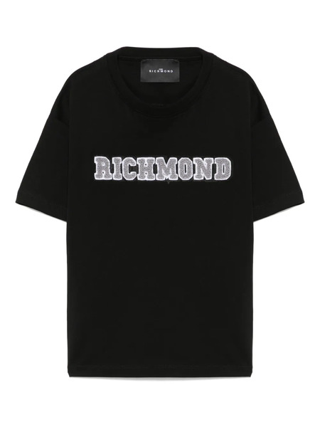  John Richmond Junior Cotton T-shirt - Black 