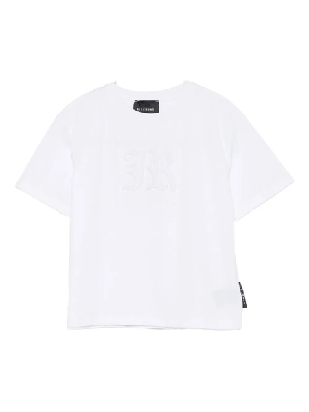  John Richmond Junior Logo-patch T-shirt - White 