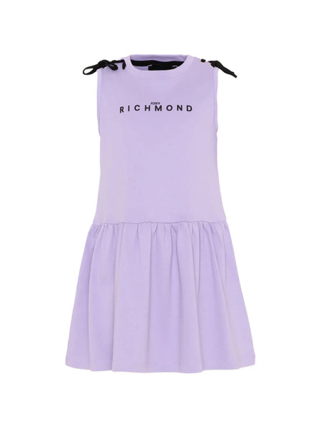  John Richmond Junior Logo-print Dress - Purple 