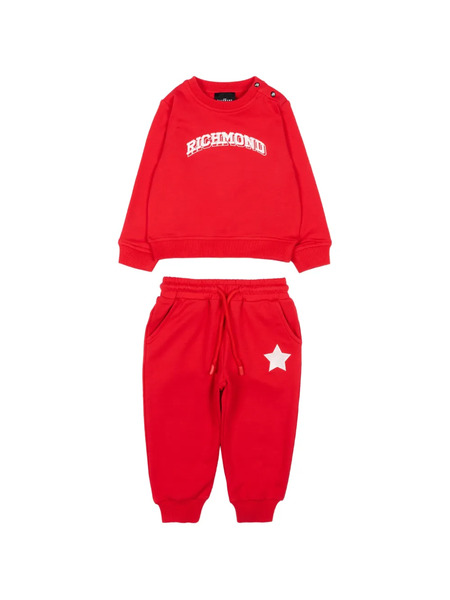  John Richmond Junior Printed Tracksuit - Red 