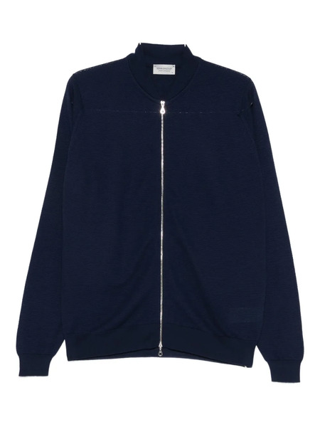  John Smedley Maclean Jacket - Blue 