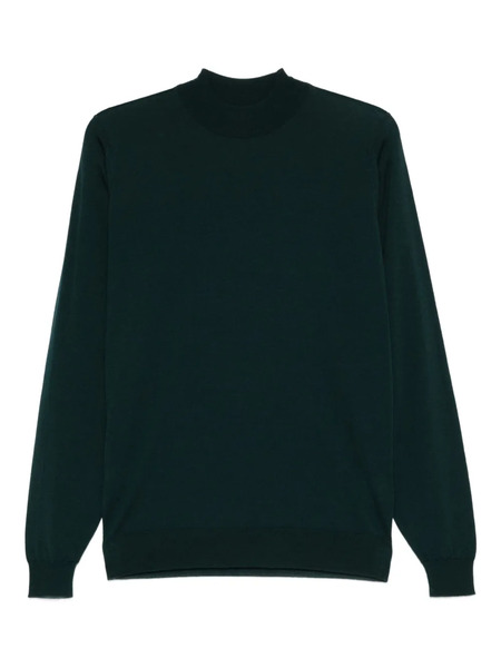  John Smedley Merino Wool Blend Sweater - Green 
