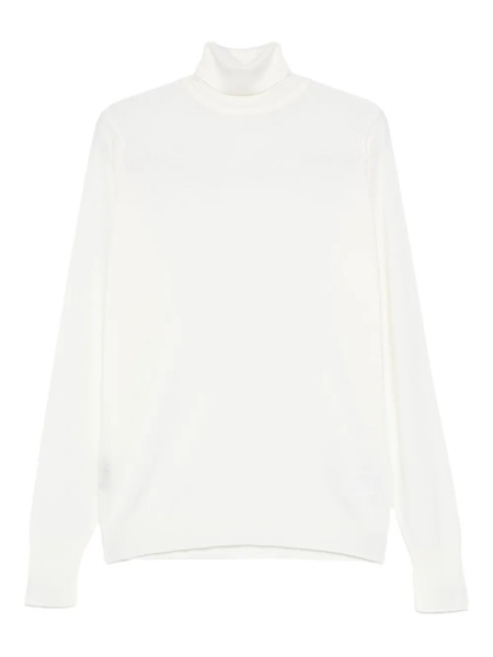  John Smedley Richards Roll-neck Sweaters - Neutrals 