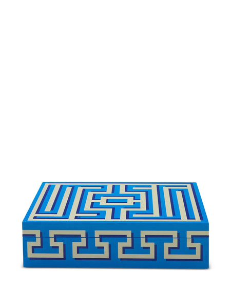  Jonathan Adler Ja Labyrinth Large Trinket Box - Blue 