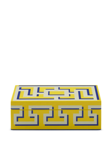  Jonathan Adler Ja Labyrinth Trinket Box - Yellow 